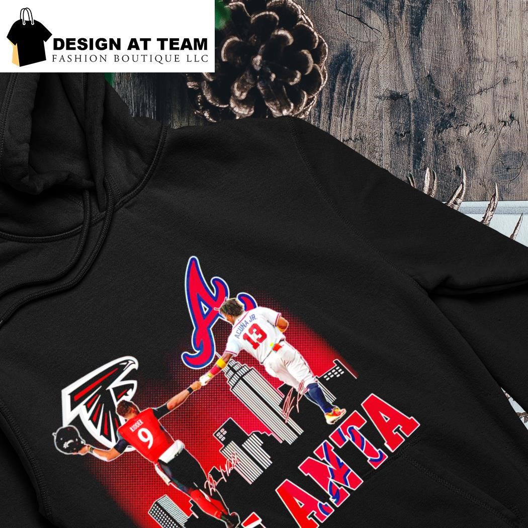 Atlanta Falcons Ridder And Braves Acuna Jr City Champions shirt