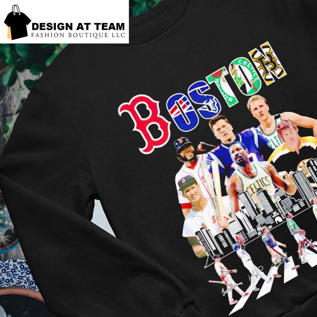 Boston sports teams logo Bruins, Patriots, Red Sox and Celtics Shirt,  hoodie, sweater, long sleeve and tank top