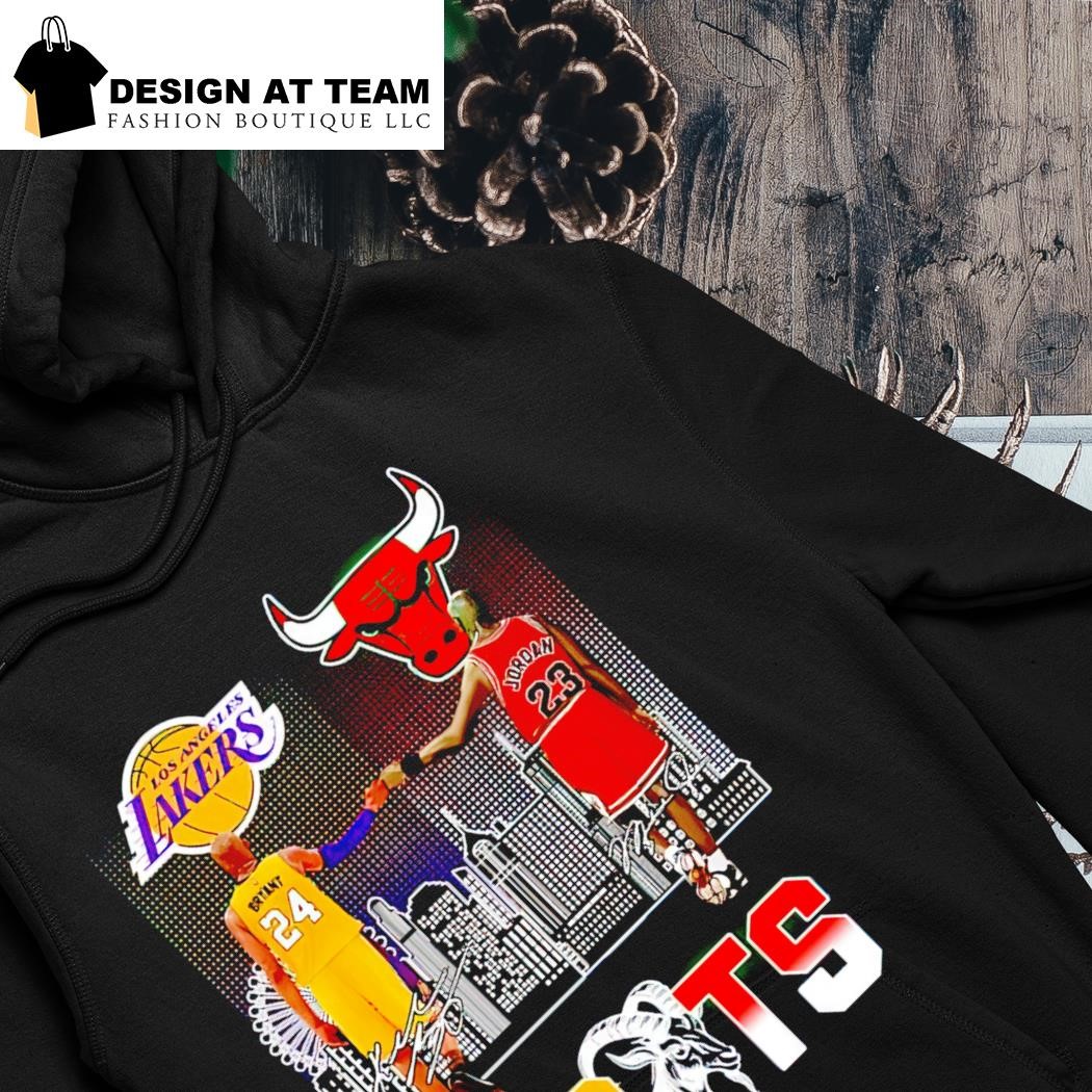 Los Angeles Lakers Kobe Bryant And Chicago Bulls Michael Jordan GOATs T  Shirt, hoodie, sweater, long sleeve and tank top