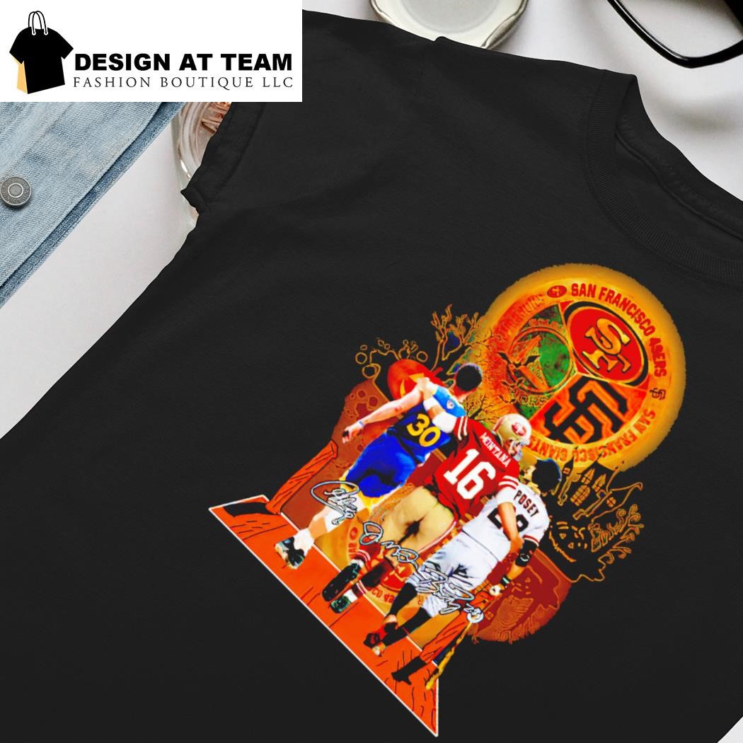 Halloween San Francisco 49ers Giants And Golden State Warrios T Shirt