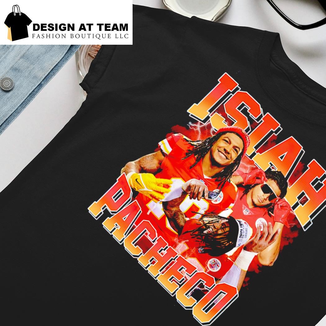 Isiah Pacheco 90s Vintage Unisex Rap T-Shirt | Kansas City Chiefs |  Football |