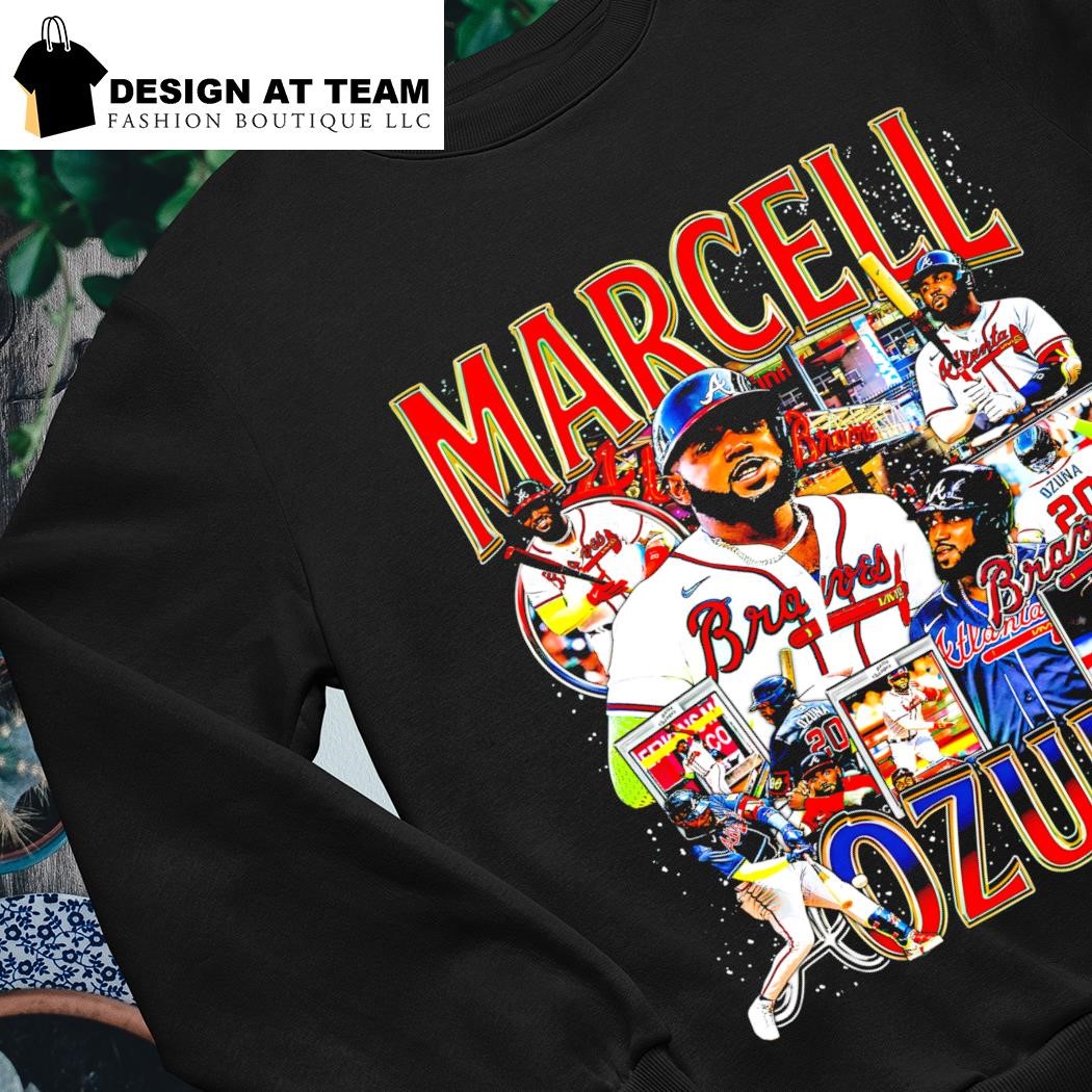Marcell Ozuna Atlanta Braves baseball legend retro shirt, hoodie
