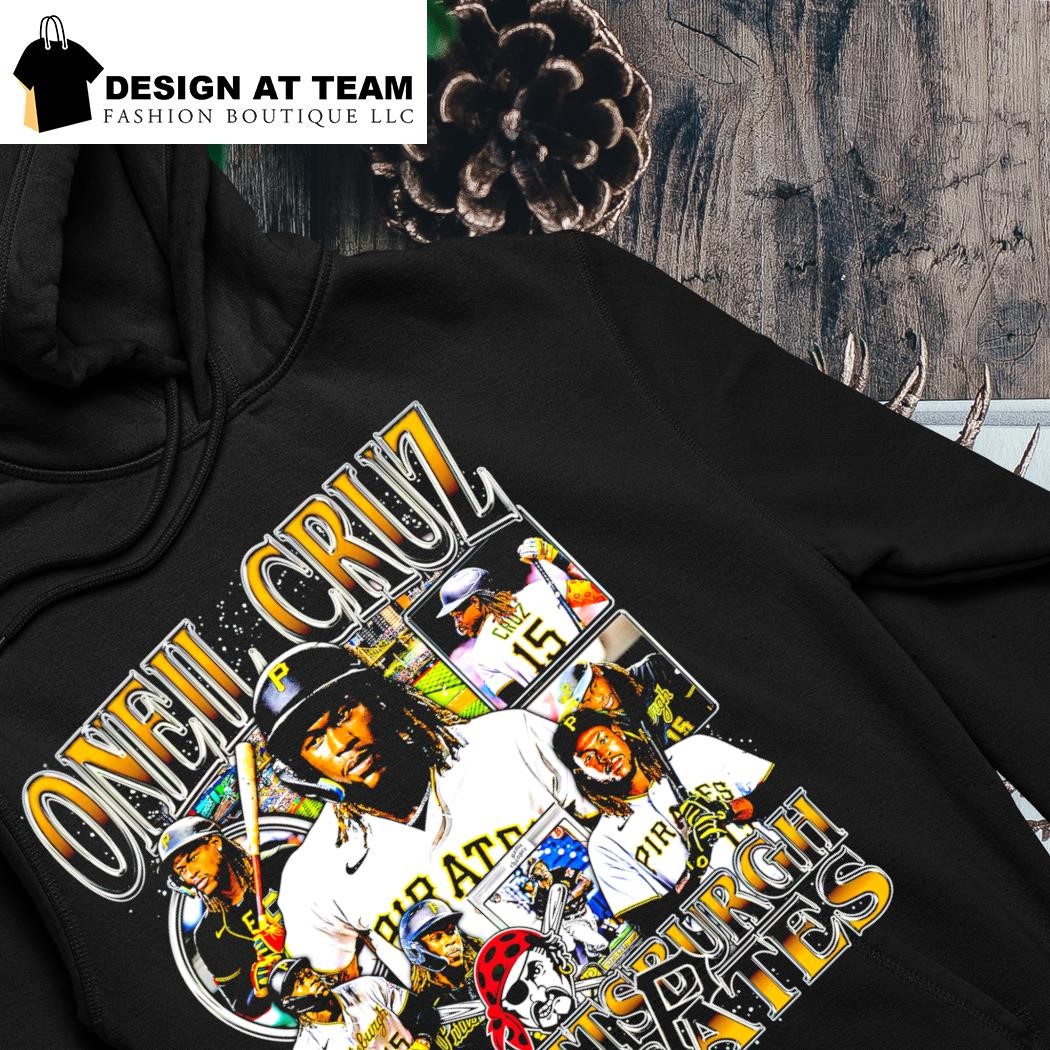 Oneil Cruz T-Shirt + Hoodie | Pittsburgh Pirates