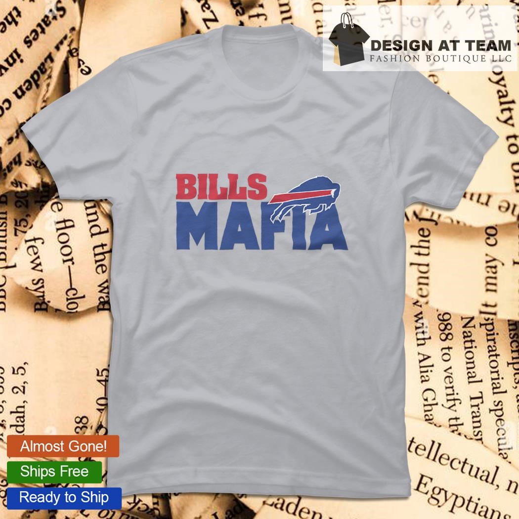 Buffalo Bills Mafia White Wash Long Sleeve T-Shirt