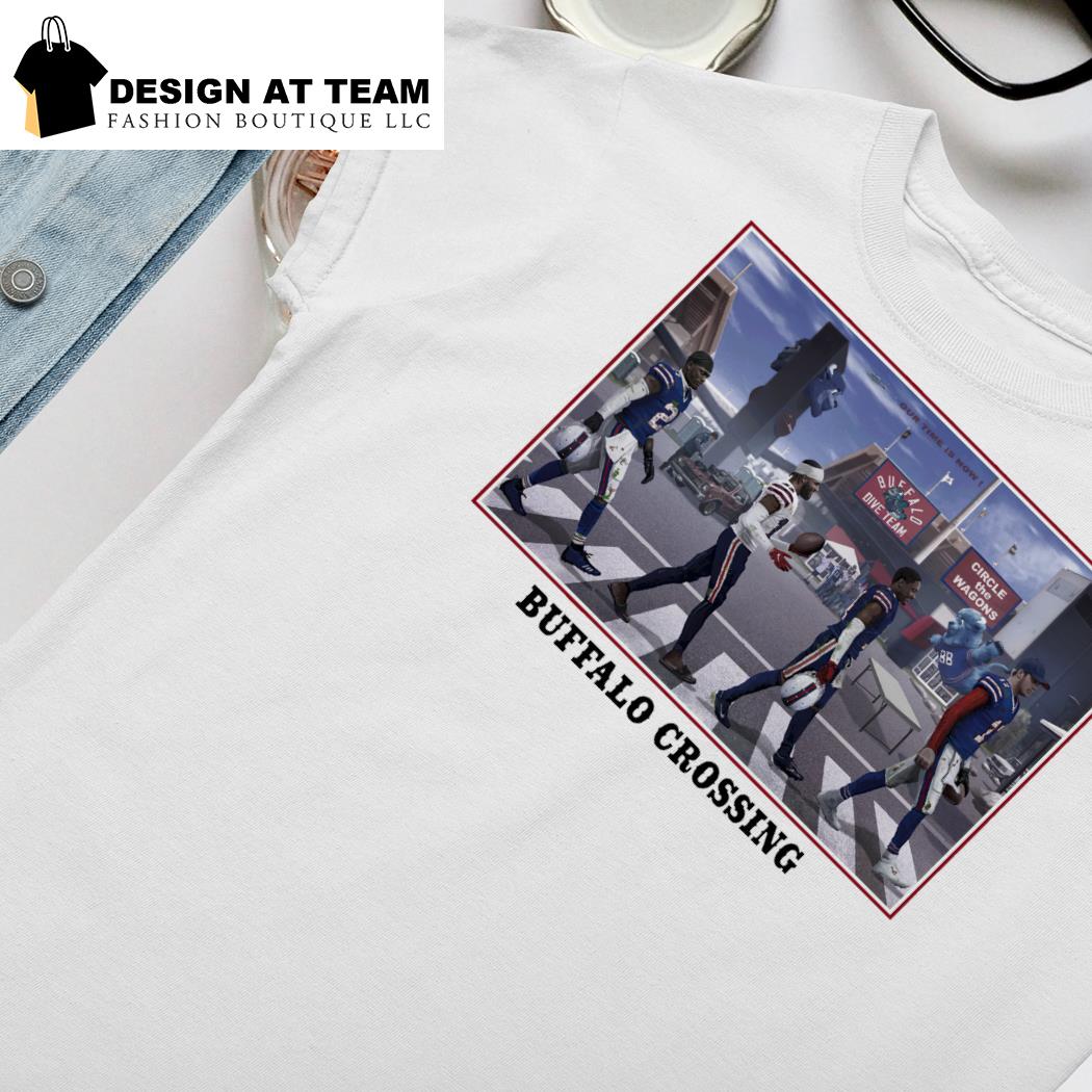 Design the Buffalo Bills abbey road team player Unisex T-Shirt, hoodie,  sweater, long sleeve and tank top