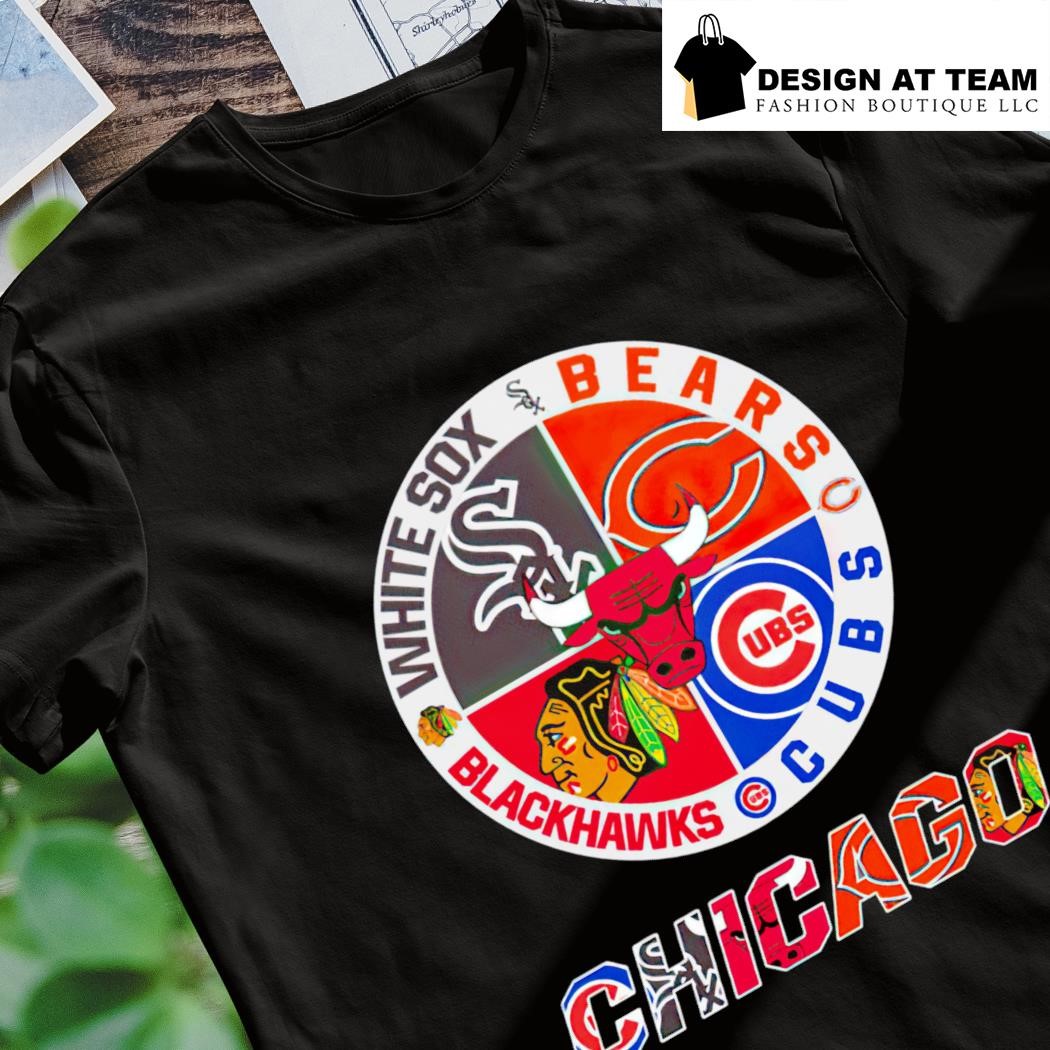 Chicago Cubs White Sox Bears Bull Blackhawks City Champions Shirt, hoodie,  sweater, long sleeve and tank top