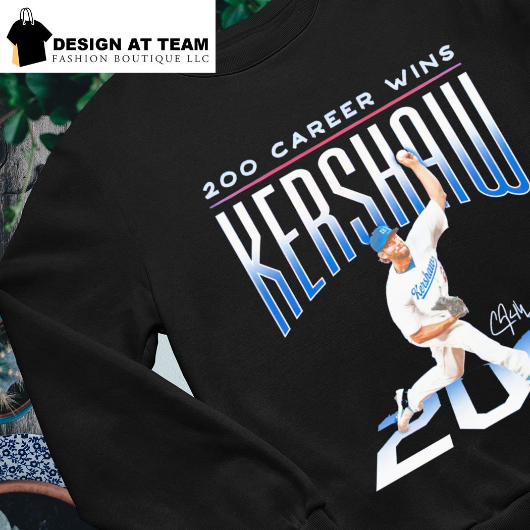 Clayton kershaw 200 shirt, hoodie, sweater, long sleeve and tank top