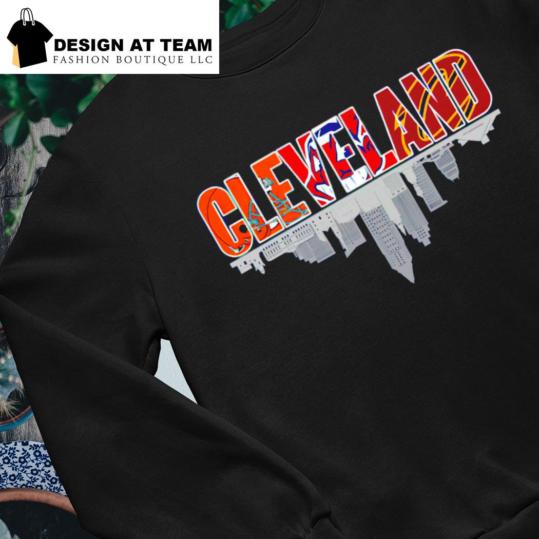 Cleveland Guardians, Browns and Cavs T-Shirt - Cleveland Guardians -  Sticker