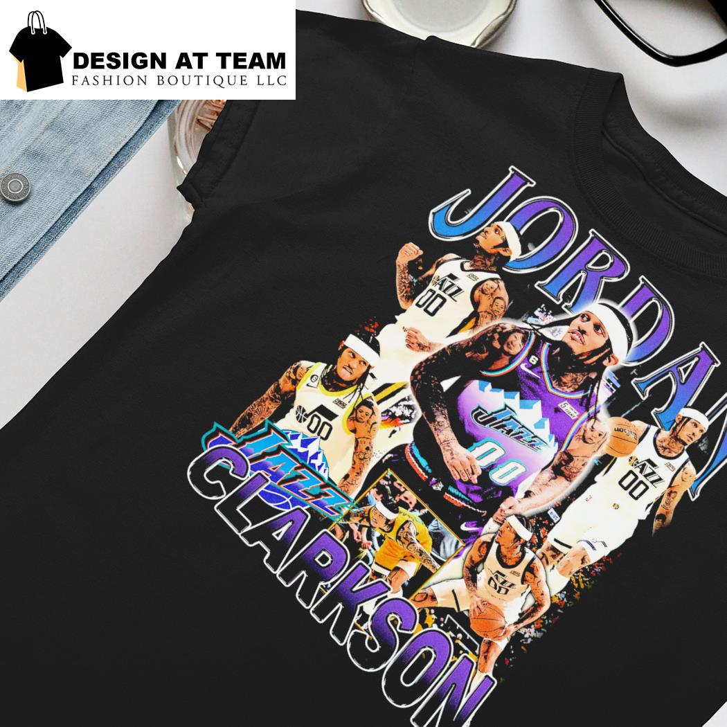 Jordan Clarkson Utah Jazz NBA retro shirt, hoodie, sweater, long
