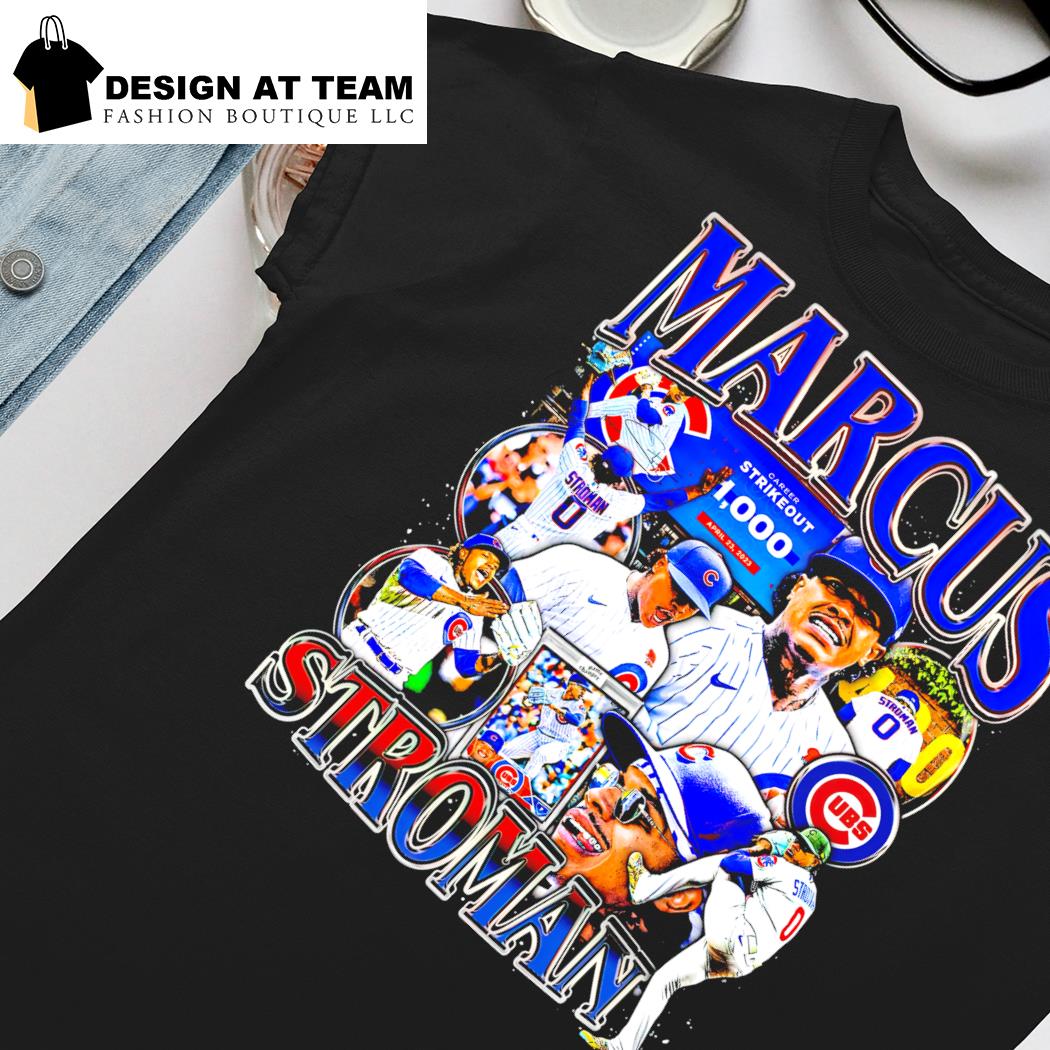 Marcus Stroman Chicago Cubs Career strikeout 1000 shirt, hoodie, sweater,  long sleeve and tank top