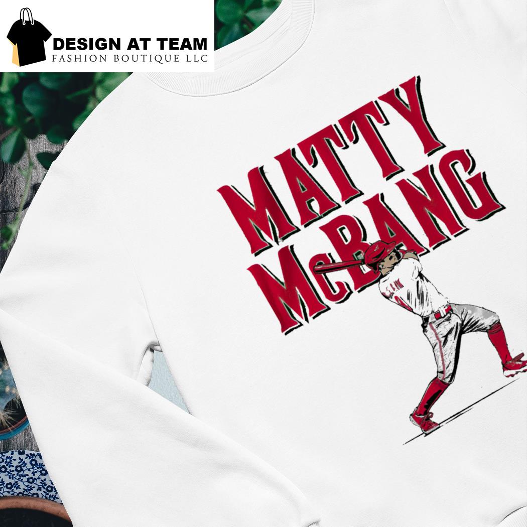 Matt McLain Cincinnati Reds Matty McBang 2023 shirt, hoodie, sweater, long  sleeve and tank top