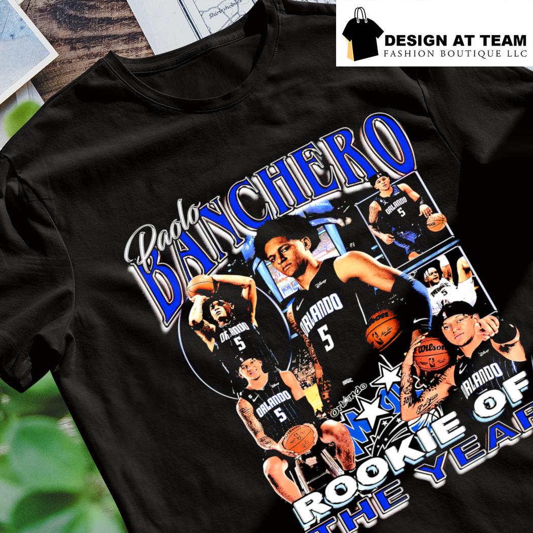 Orlando Magic 2023 Rookie Of The Year Paolo Banchero T Shirts