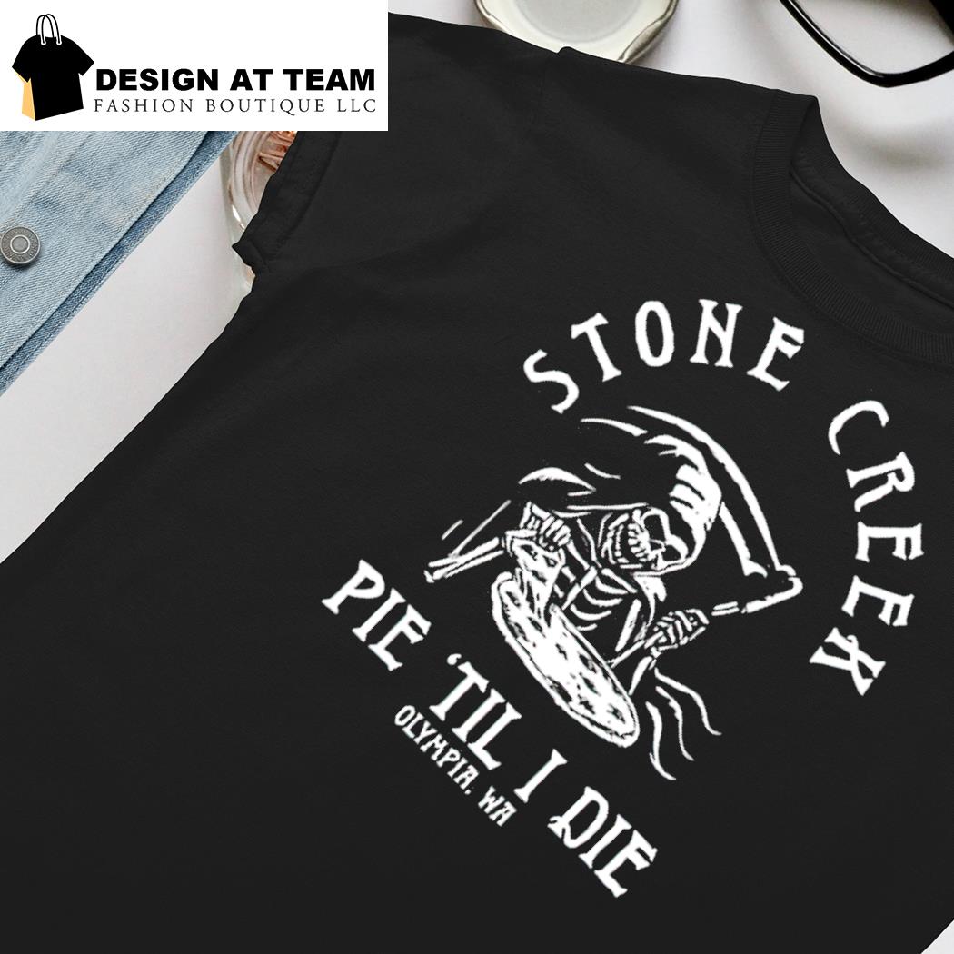 Pie Til I Die Grim Reaper T-Shirt Pie Til I Die Grim Reaper T-Shirt