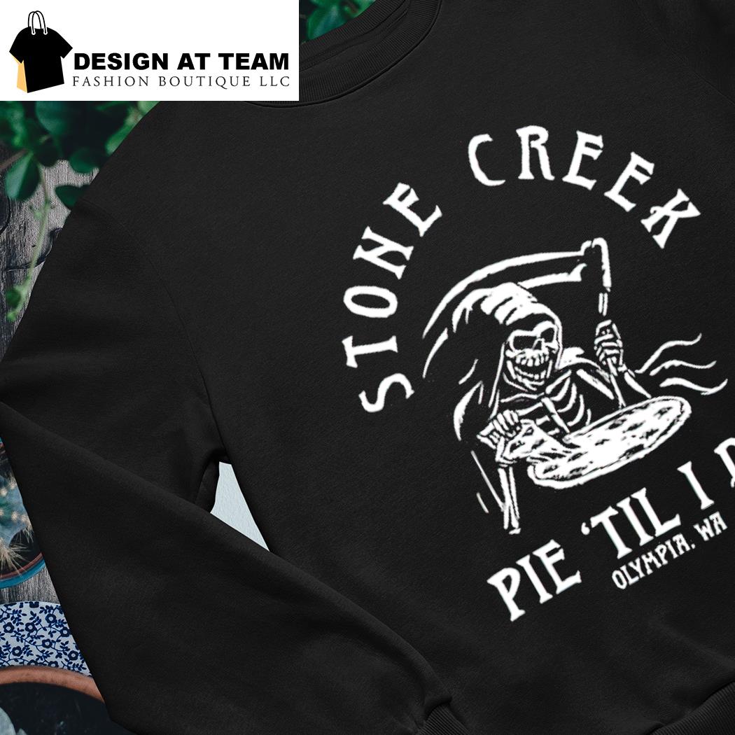 Pie Til I Die Grim Reaper T-Shirt Pie Til I Die Grim Reaper T-Shirt