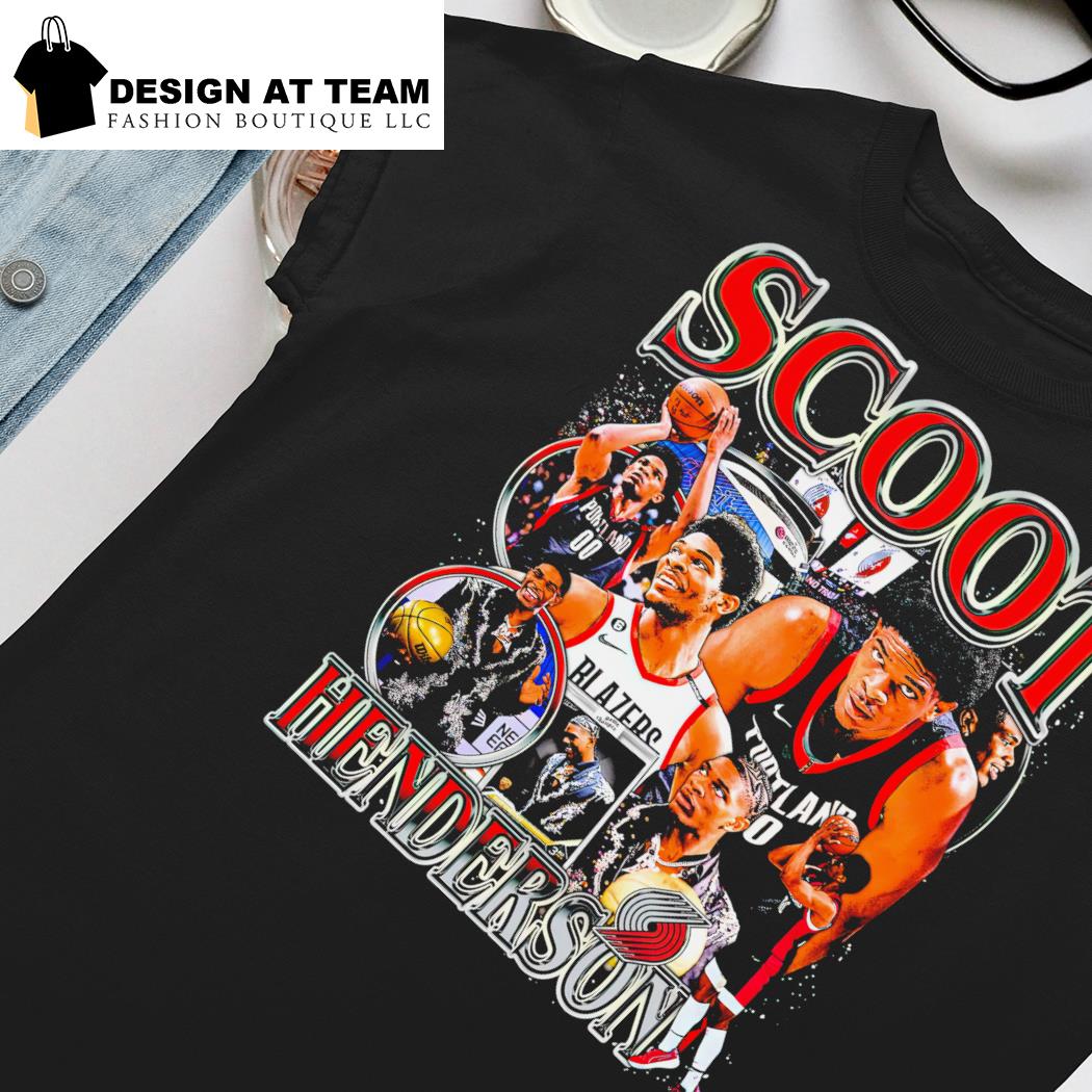 Scoot Henderson Portland Trail Blazers NBA retro shirt, hoodie