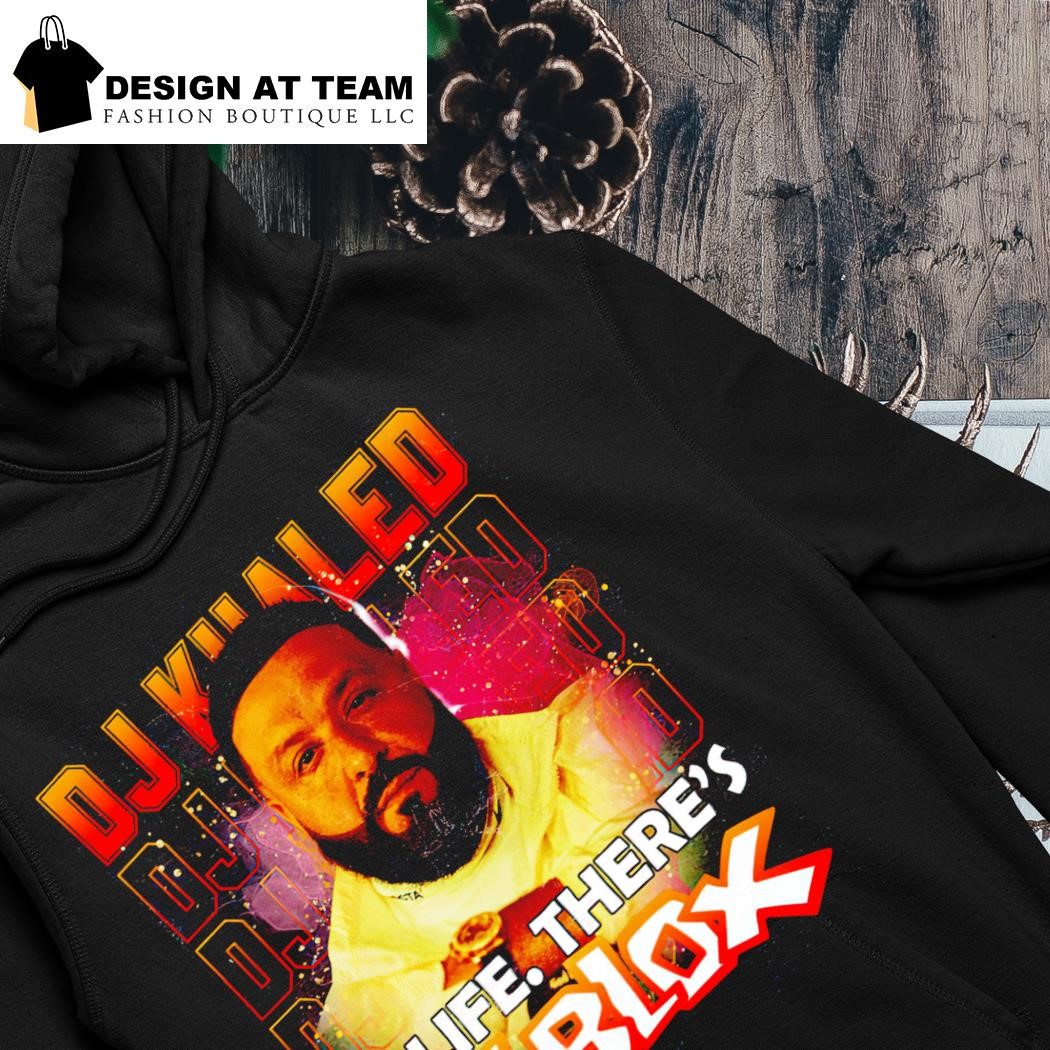 Rare Dj Khaled Life Roblox Shirt Hip Hop Black S-234XL Tee C721