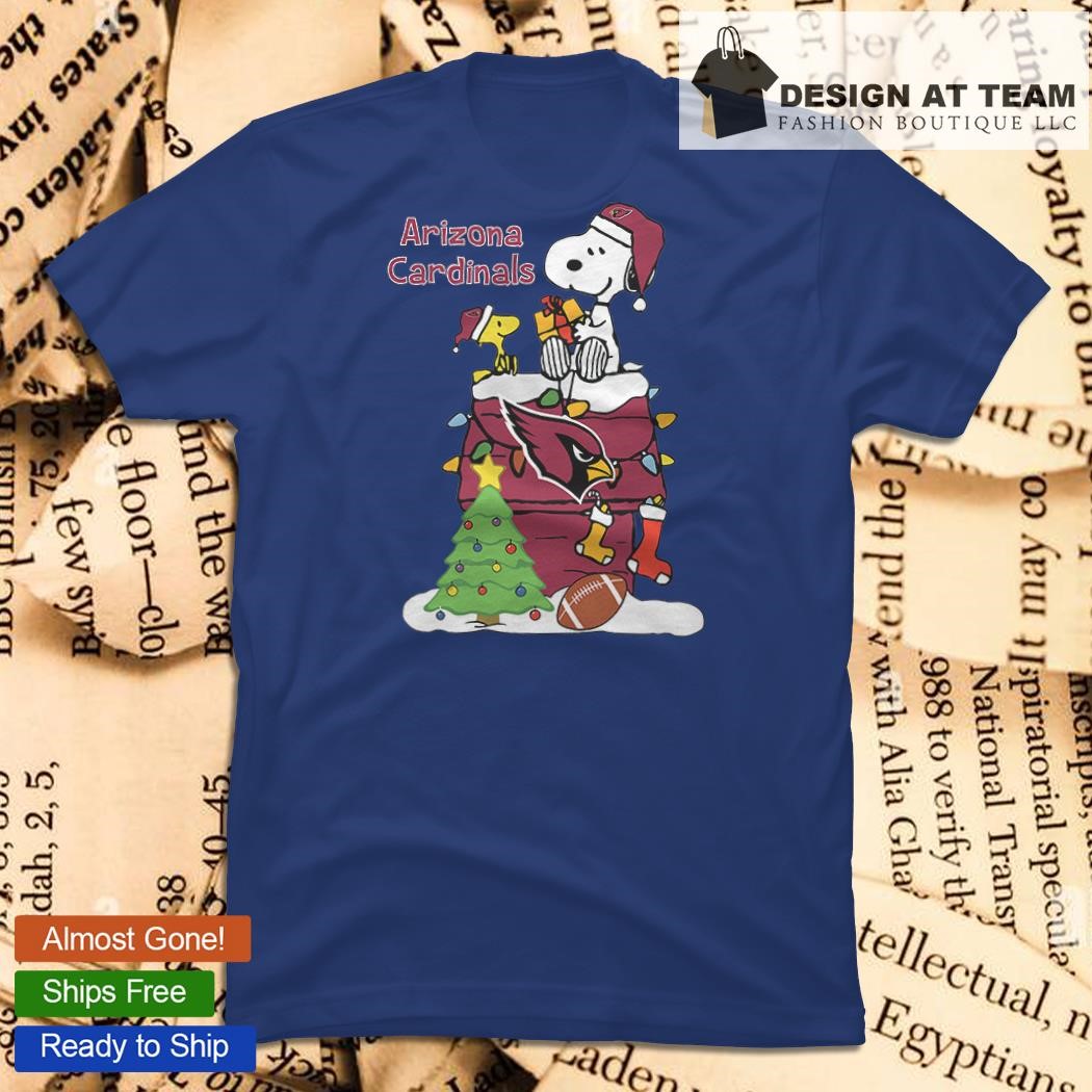 Christmas Snoopy Arizona Cardinals Shirt, hoodie, sweater and long