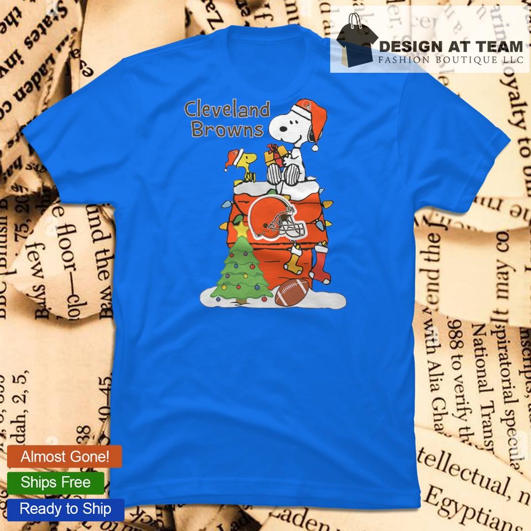 Christmas Snoopy Cleveland Browns 2023 t-shirt, hoodie, sweater, long  sleeve and tank top