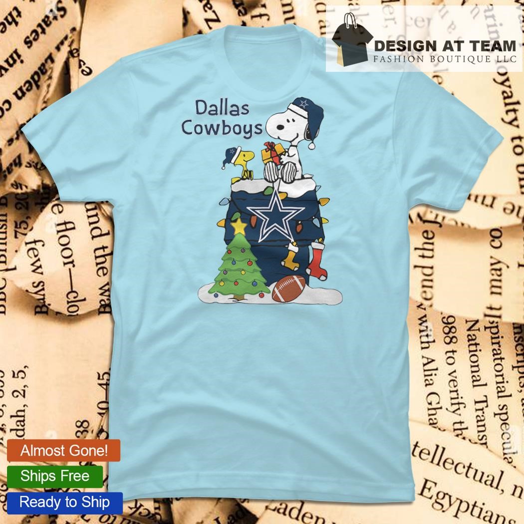 Christmas Snoopy Dallas Cowboys Shirt