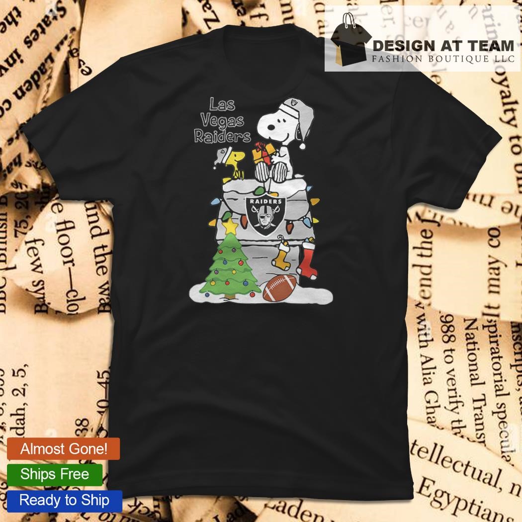 Official Snoopy las vegas raiders Christmas T-shirt, hoodie, tank top,  sweater and long sleeve t-shirt