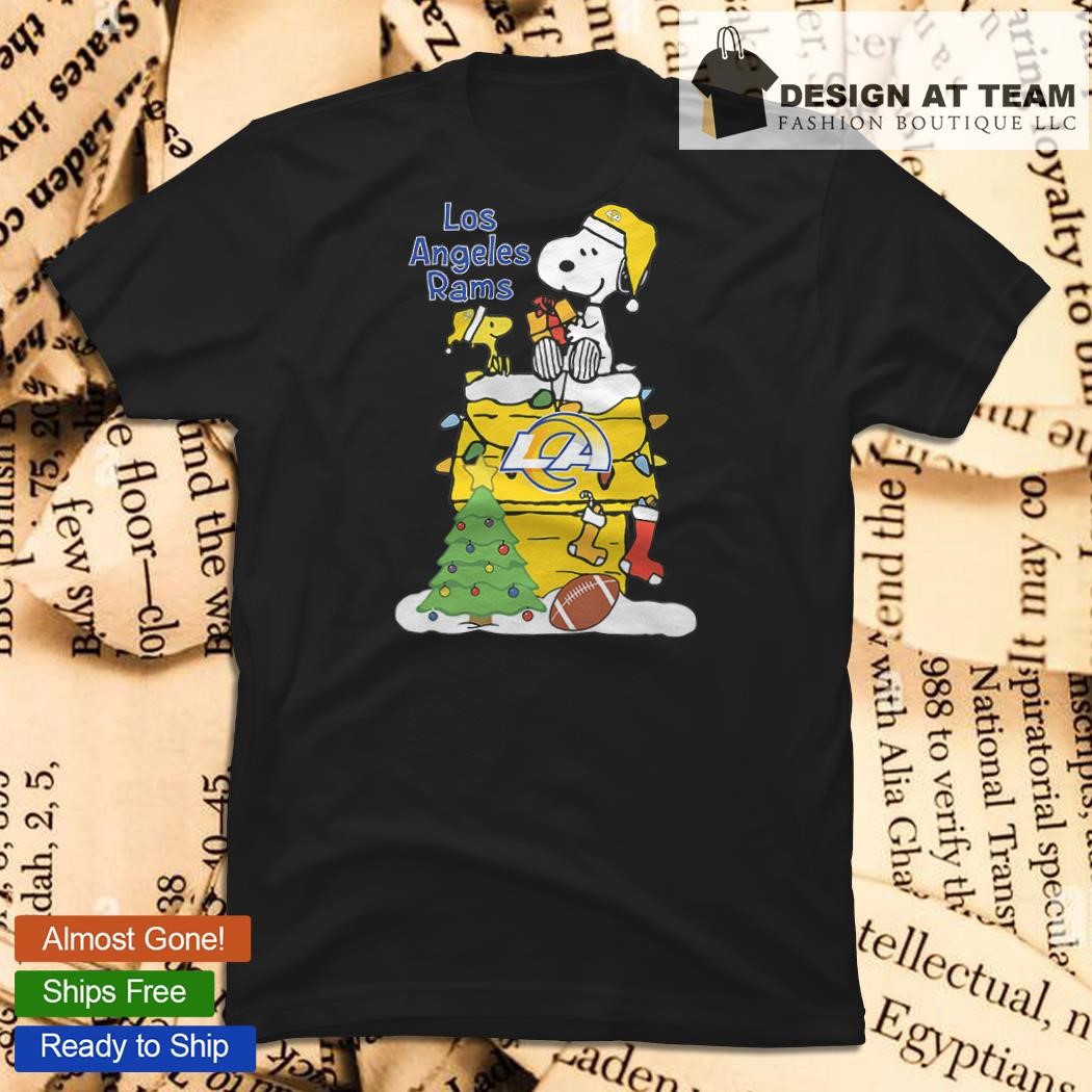 Snoopy Los Angeles Rams Christmas Shirt