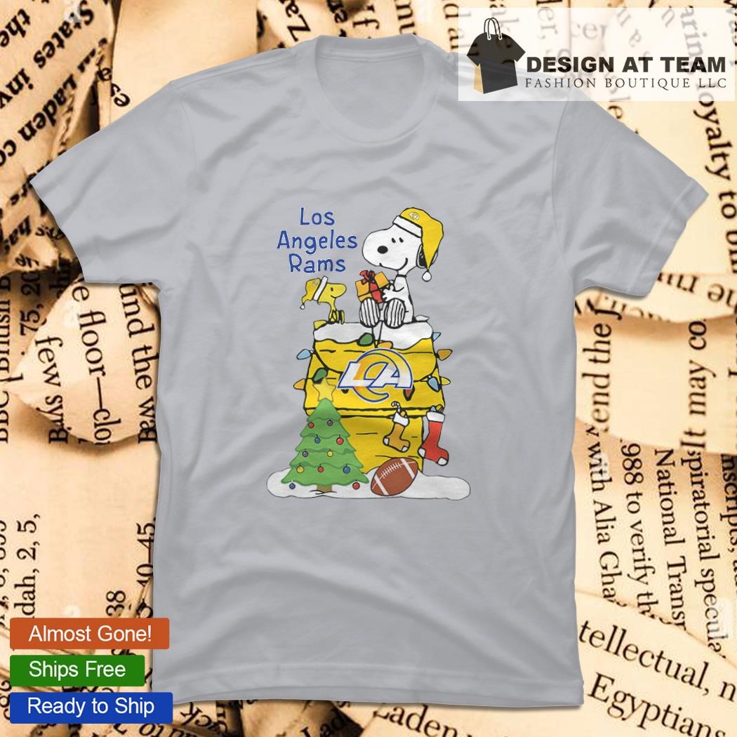 Snoopy Los Angeles Rams Christmas Shirt