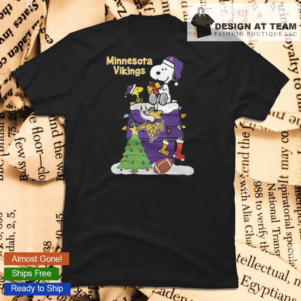 Snoopy And Friends Minnesota Vikings Christmas Shirt, hoodie