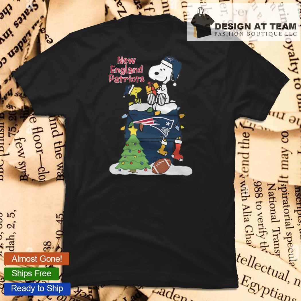 Snoopy New England Patriots Christmas shirt, hoodie, sweater, long sleeve  and tank top