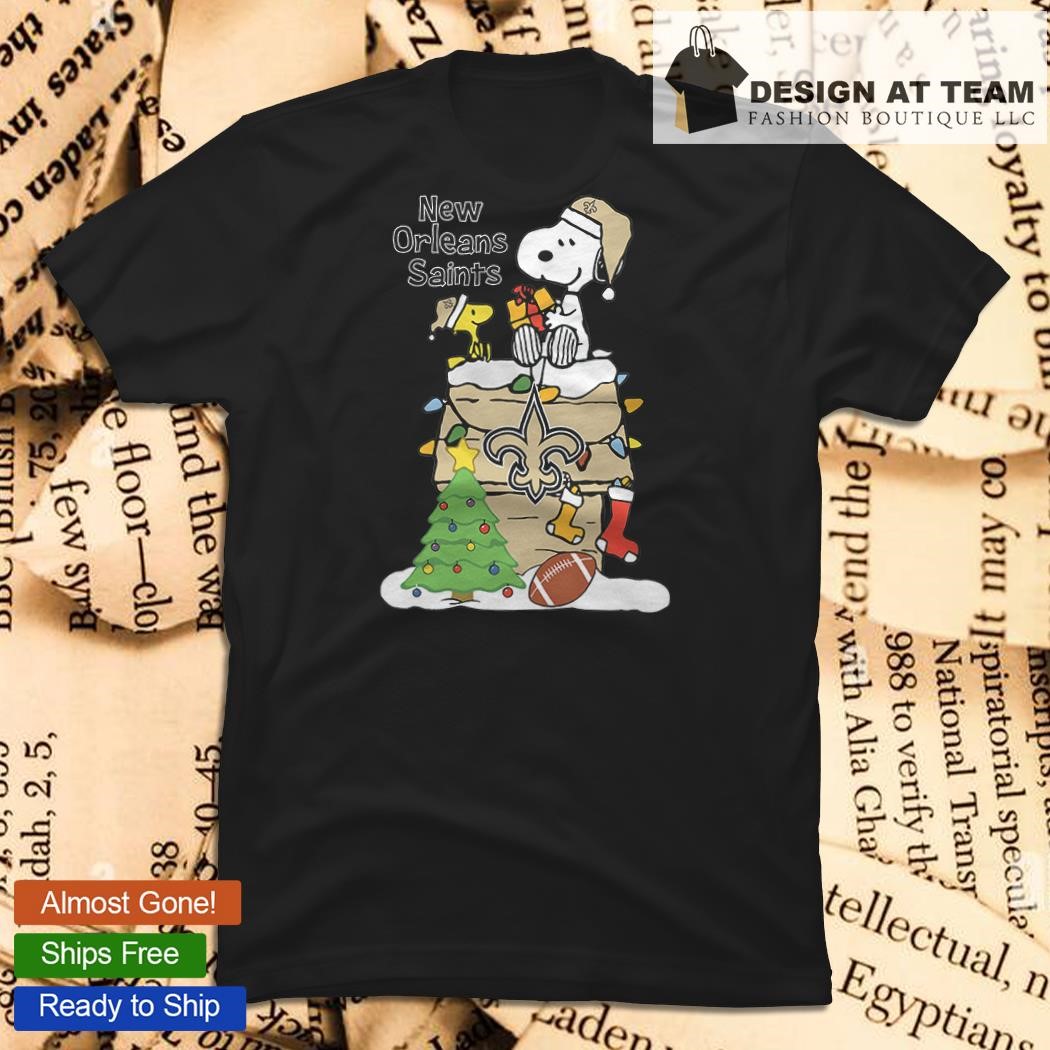 Official christmas Snoopy New Orleans Saints Shirt, hoodie, sweater, long  sleeve and tank top