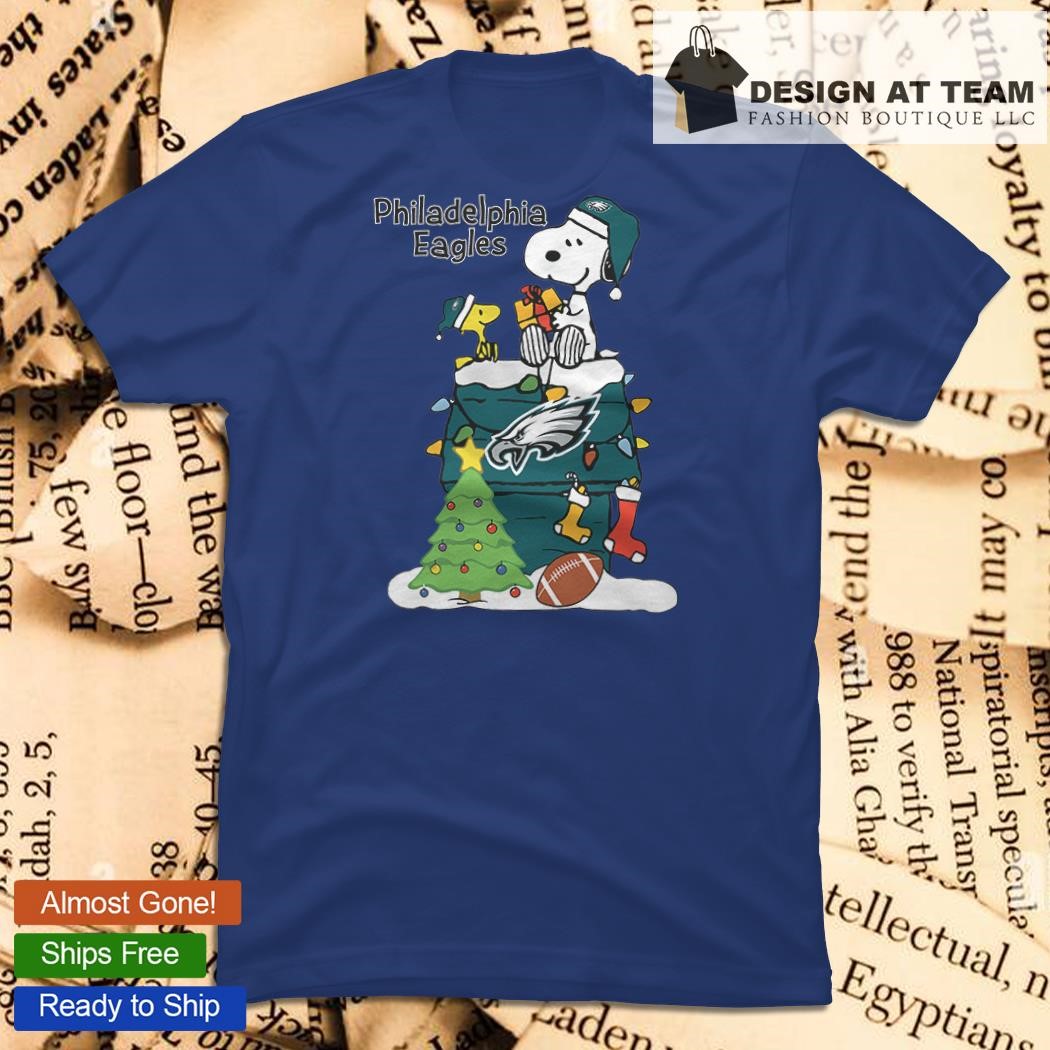 Snoopy The Peanuts Philadelphia Eagles Christmas Shirt, hoodie