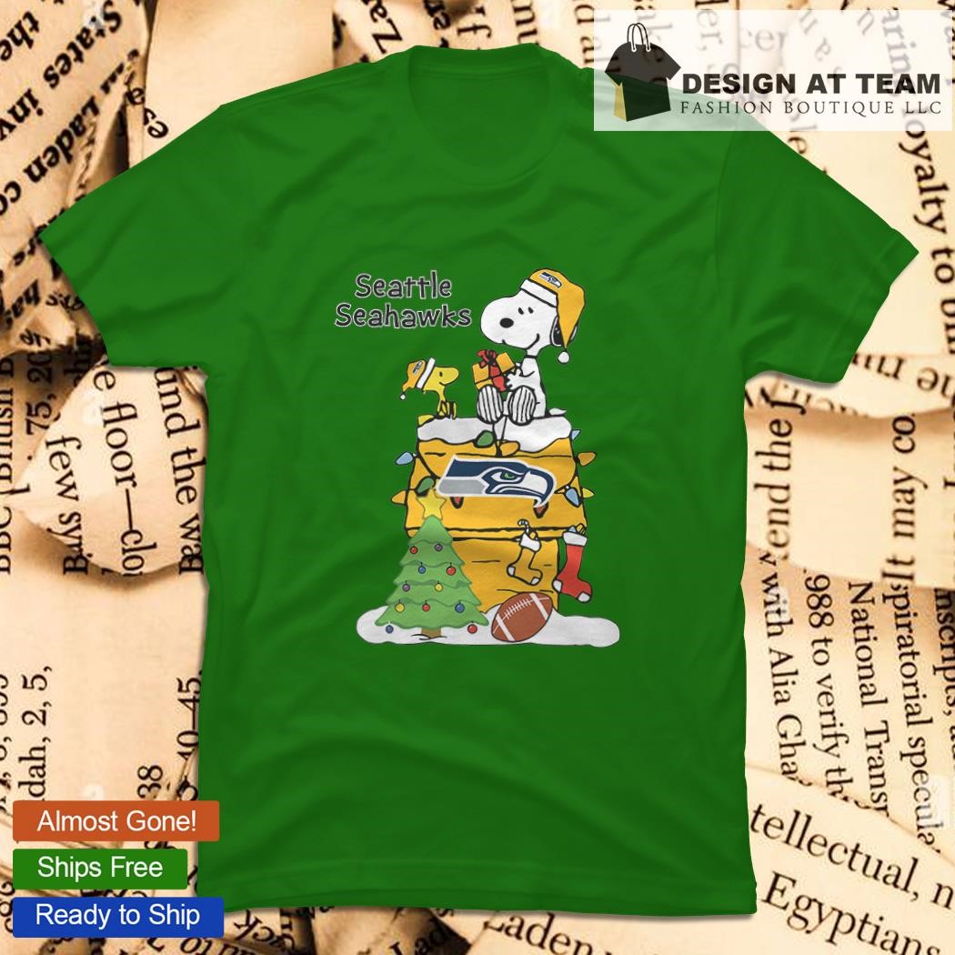 Christmas Snoopy Seattle Seahawks Shirt