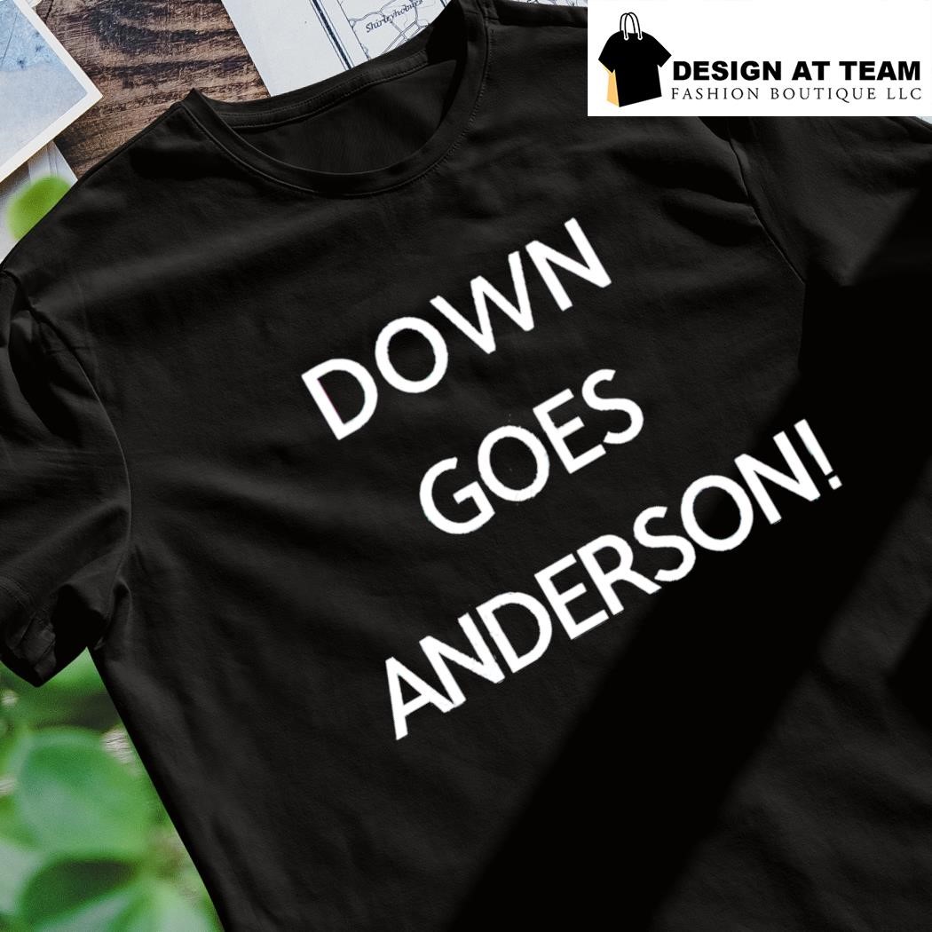 Down Goes Anderson Shirt Jose Ramirez Tim Anderson Shirt Jose Ramirez Shirt  Jose Ramirez Fight Tim Anderson Sweatshirt Hoodie Mens Womens - Laughinks