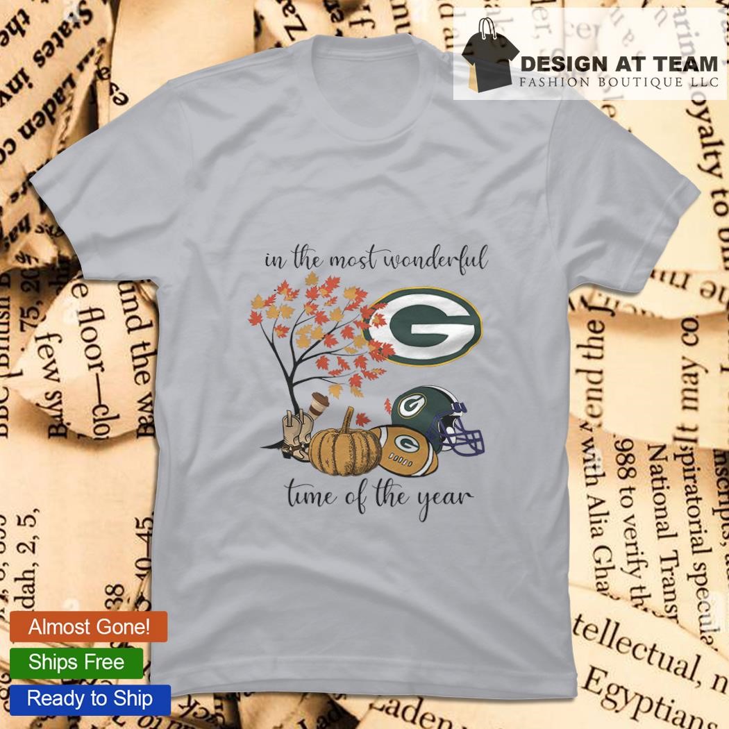 In The Most Wonderful Time Of The Year Green Bay Packers shirt, hoodie,  sweater, long sleeve and tank top