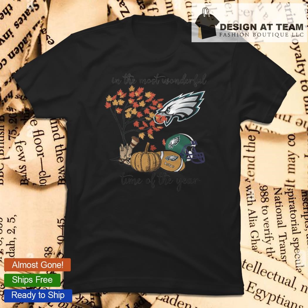 In The Most Wonderful Time Of The Year Los Philadelphia Eagles shirt,  hoodie, sweater, long sleeve and tank top