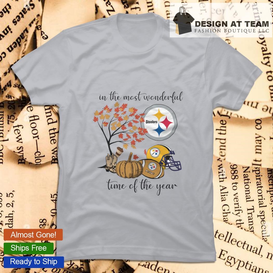 Pittsburgh Steelers In The Most Wonderful Time Of The Year shirt, hoodie,  sweater, long sleeve and tank top