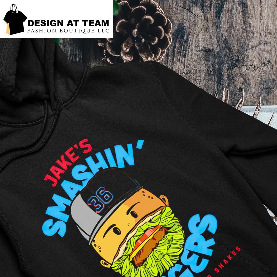 Official Jake Burger Smashin' Burgers shirt, hoodie, sweater, long sleeve  and tank top