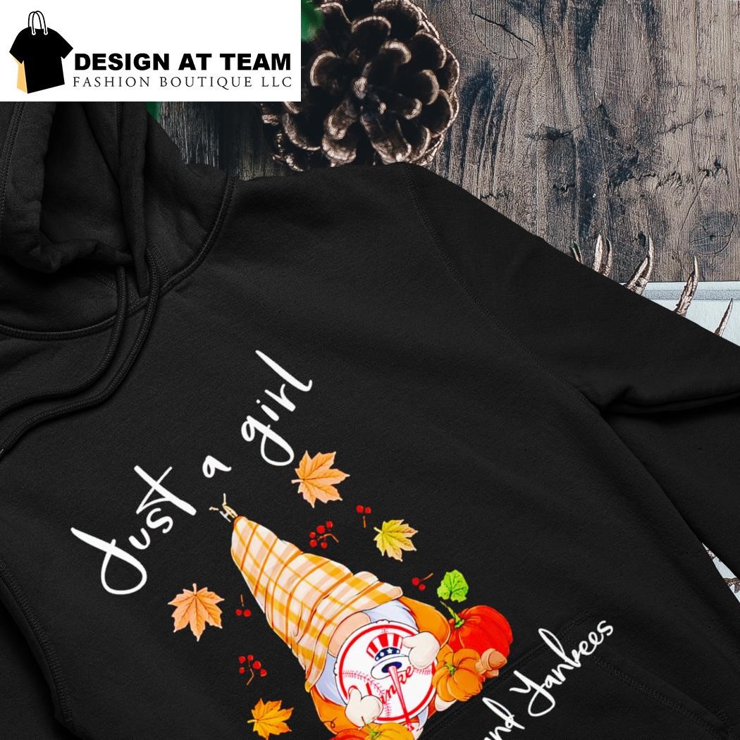 Just A Girl Who Love Ball and Yankees Halloween shirt, hoodie