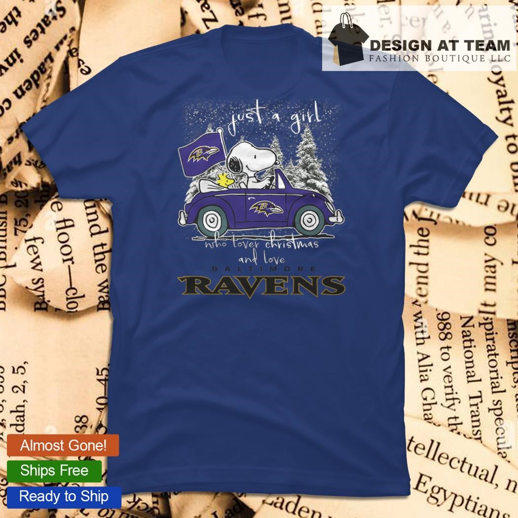 Snoopy Baltimore Ravens Christmas shirt, hoodie, sweater, long sleeve and  tank top