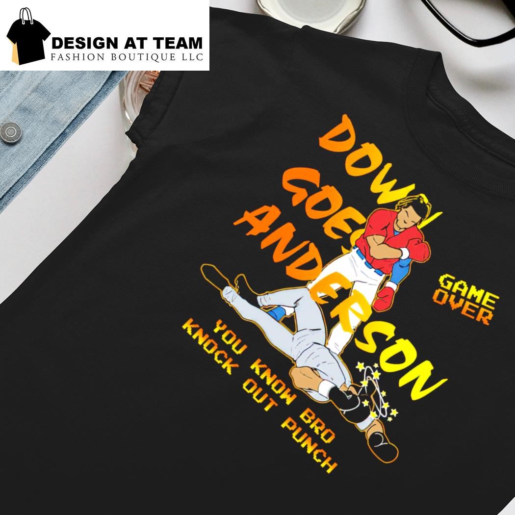 Down goes Anderson shirt: All you need to know about latest MLB apparel