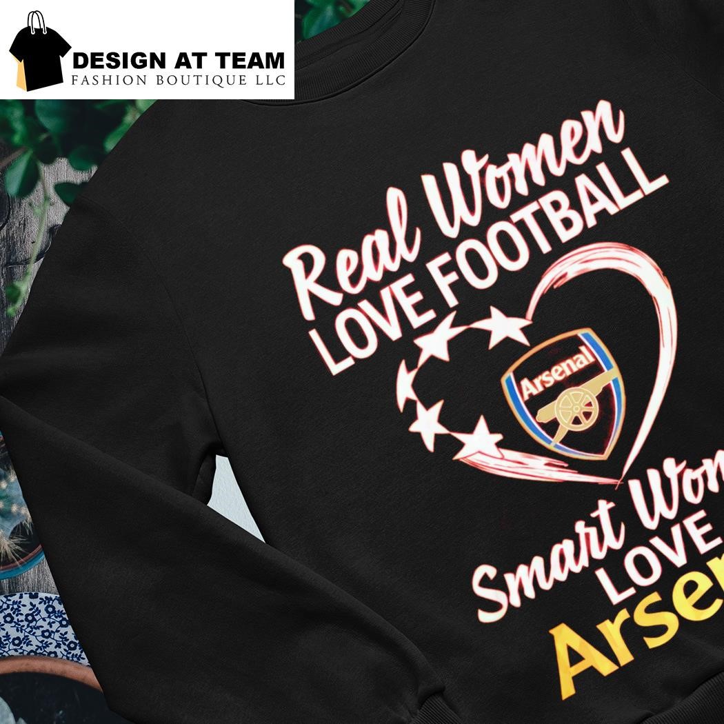 Real Women Love Football Smart Women Love The Arsenal 2023 Unisex T-Shirt