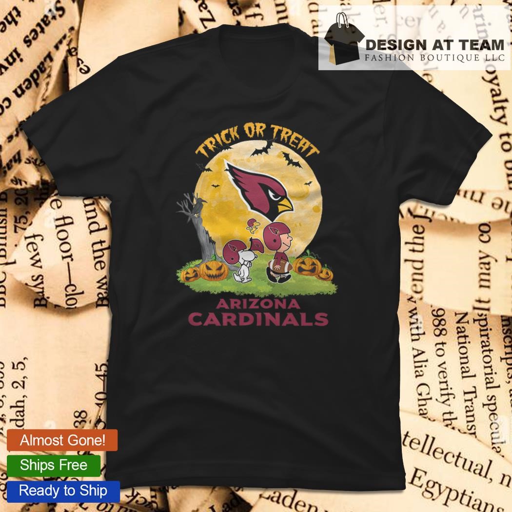 Snoopy Trick Or Treat Halloween Arizona Cardinals Shirt, hoodie, sweater,  long sleeve and tank top