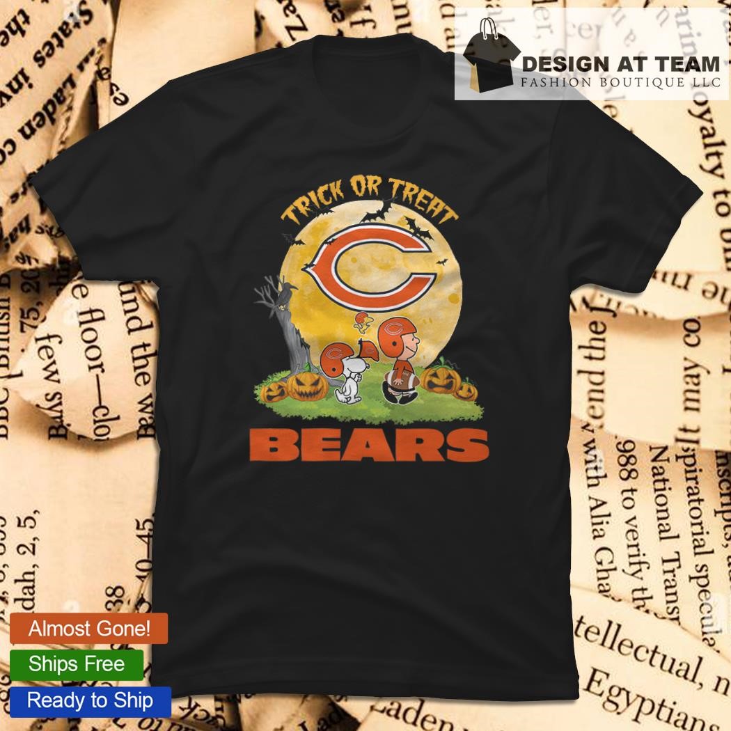 Snoopy Trick Or Treat Halloween Chicago Bears shirt, hoodie, sweater, long  sleeve and tank top