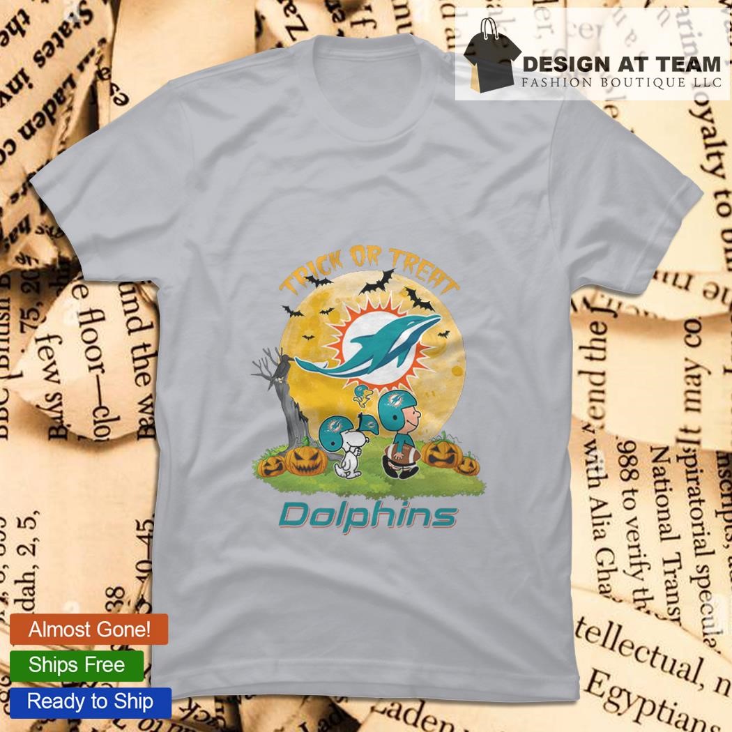 Snoopy Trick Or Treat Halloween Miami Dolphins 2023 T-shirt, hoodie,  sweater, long sleeve and tank top