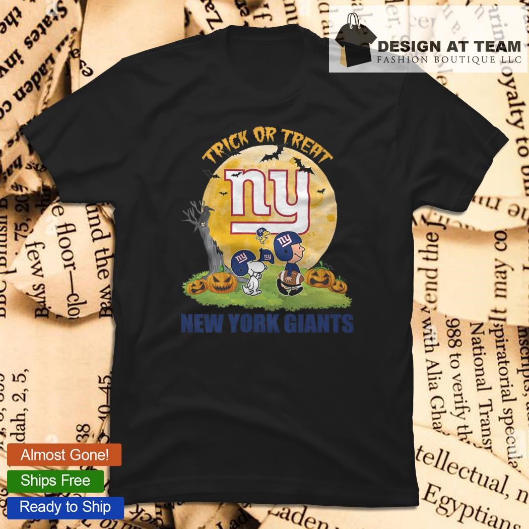 Snoopy Trick Or Treat Halloween New York Giants 2023 T-shirt, hoodie,  sweater, long sleeve and tank top