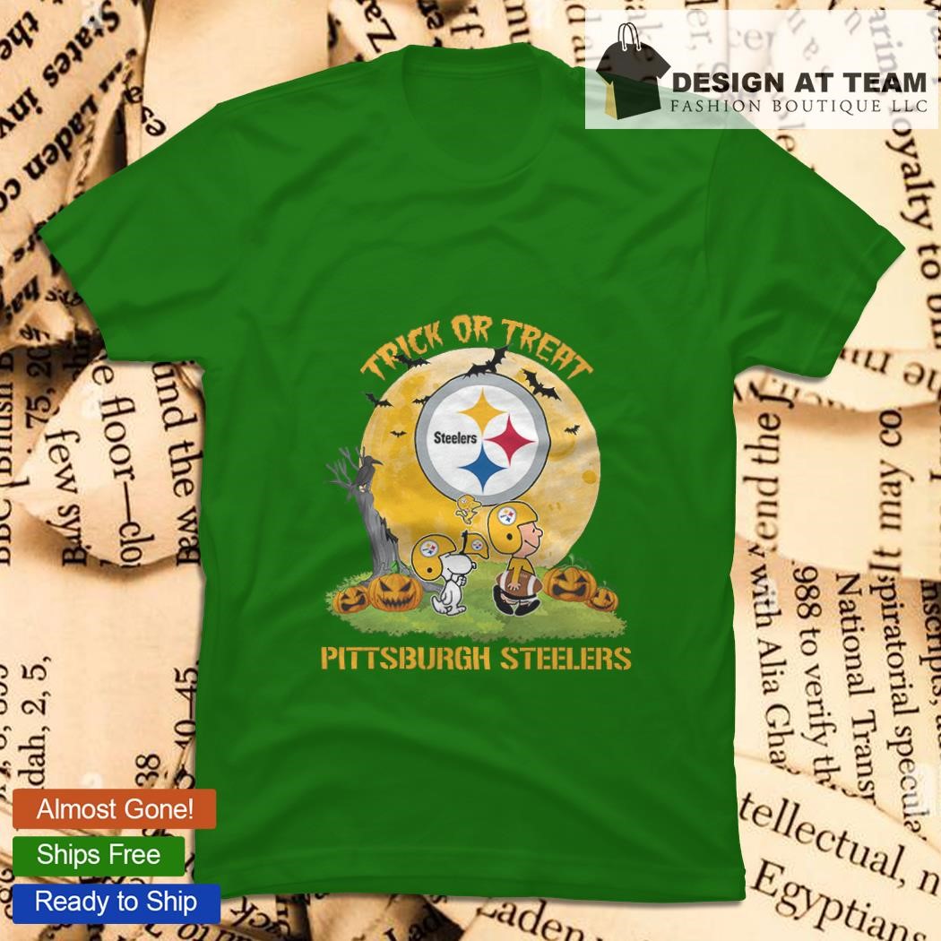 Snoopy Trick Or Treat Halloween Pittsburgh Steelers shirt - Dalatshirt