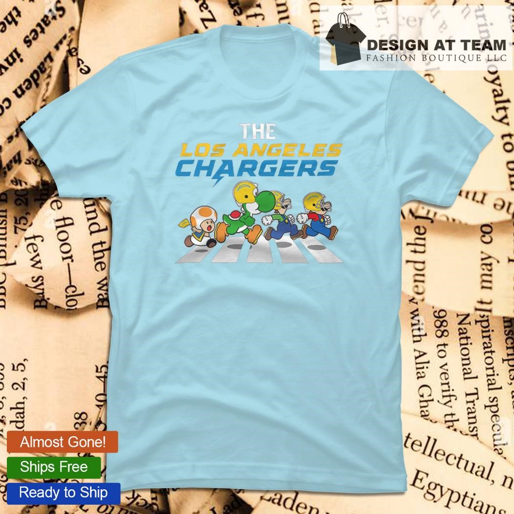 Mario The Los Angeles Chargers shirt, hoodie, sweater, long sleeve and tank  top