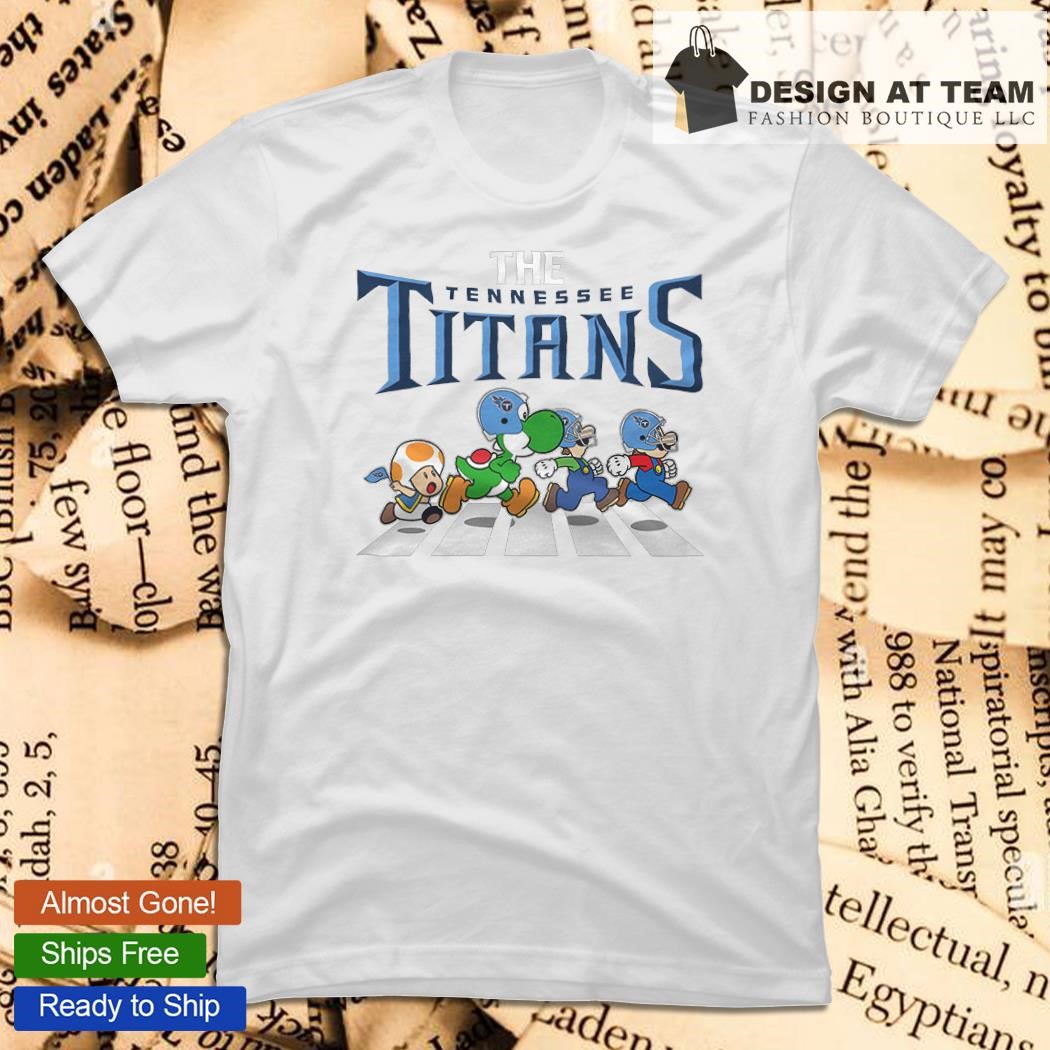 Mario The Tennessee Titans Shirt, hoodie, sweater, long sleeve and