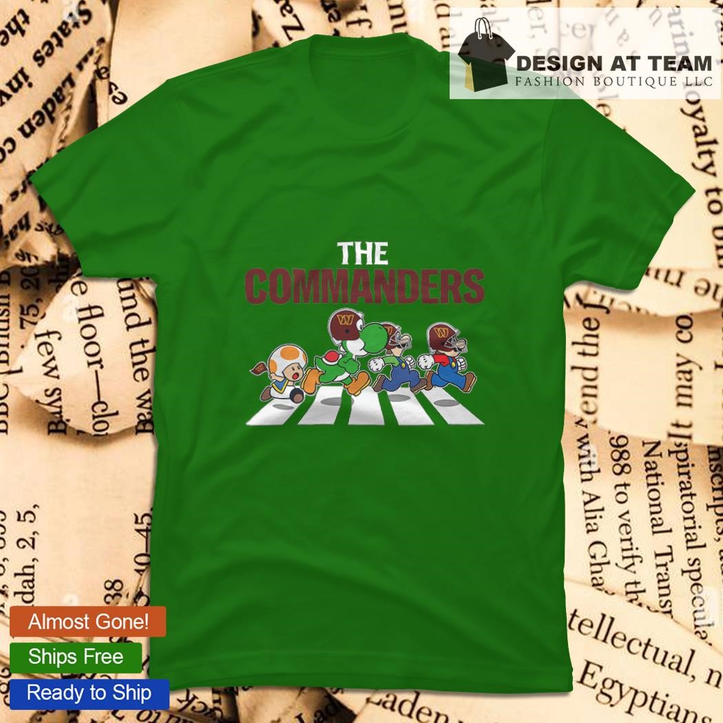 Mario The Washington Commanders Shirt