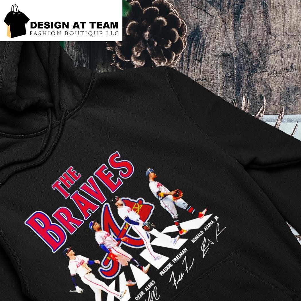 The Braves abbey road signature shirt, hoodie, sweater, long sleeve and  tank top