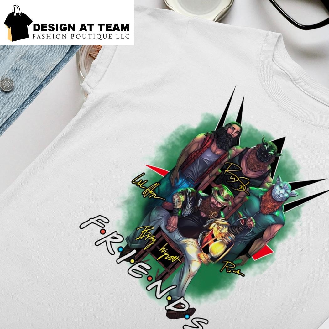 Wwe Bray Wyatt And Friends Signatures Art Design T-Shirt by